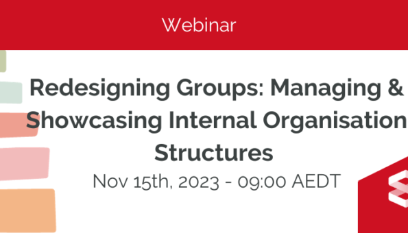 Redesigning Groups: Managing and showcasing internal organisation structures in Elements