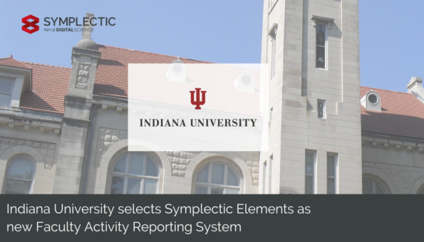 Indiana University selects Symplectic Elements as Faculty Activity Reporting System